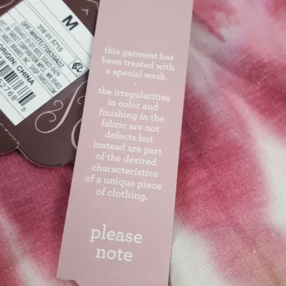 Knox Rose Tie Dye Sweatshirt Women's M - Picture 9 of 9